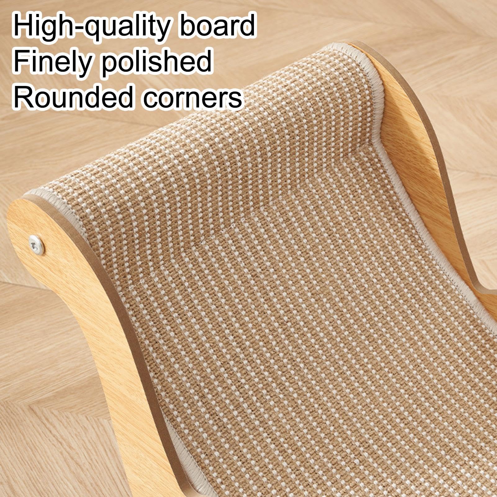 Cat Scracker Sofa - Multifunktionales Sisal-Kratzbett für Kätzchen Kratzsessel, Indoor Kratzkissen, Katzenstuhl Möbel