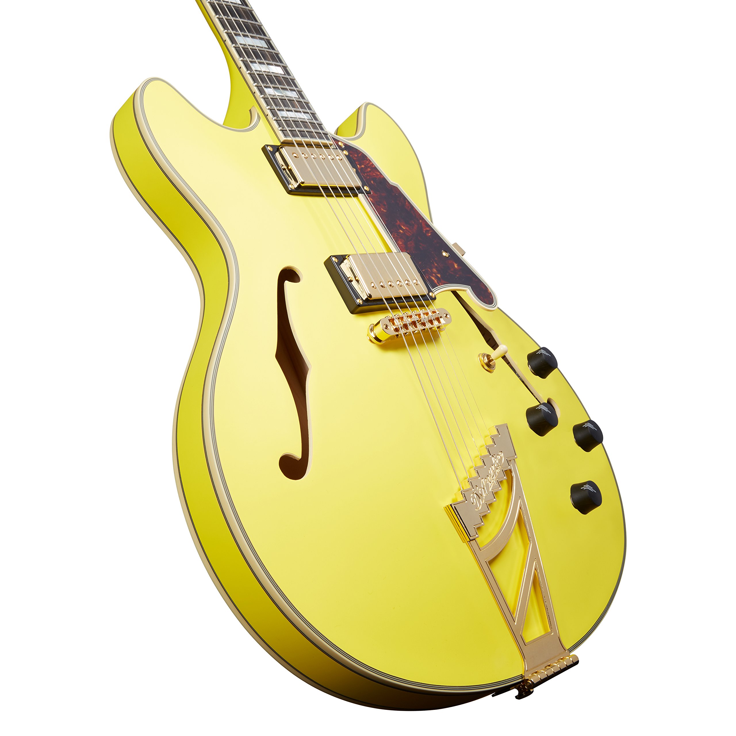 Amazon.com: D'Angelico Deluxe DC Semi-Hollow Electric Guitar