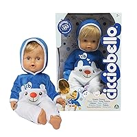 Cicciobello Orsetto Polare, Bambola Interattiva con Funzione Pianto e Tutina Invernale