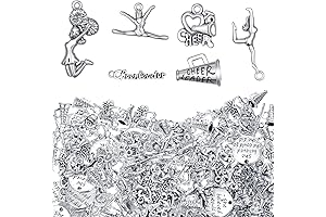 Cheerleader Charms: Captivating Trinkets for Bracelets and Jewelry Creations