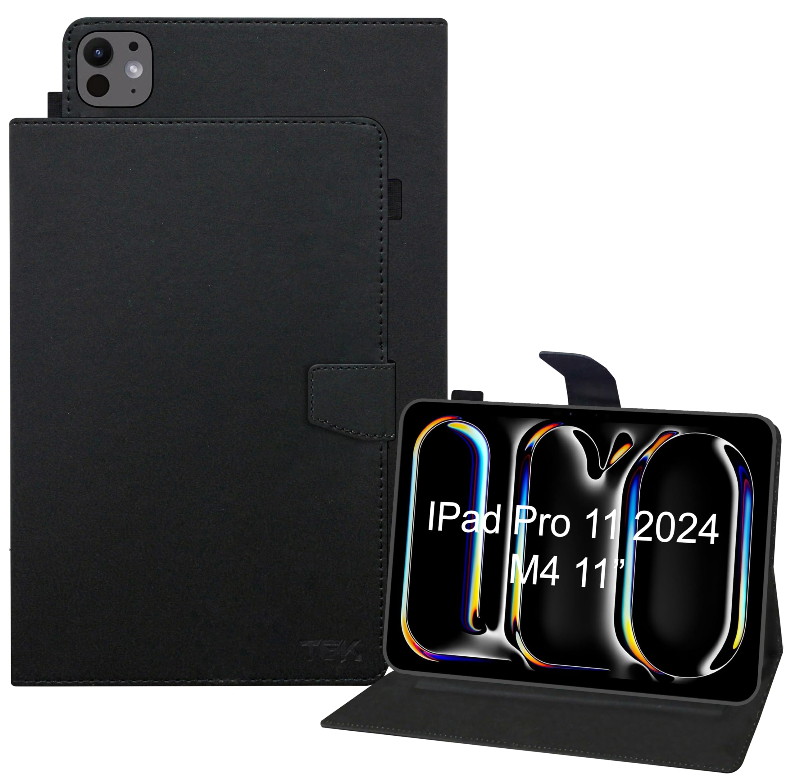 TGK Flip Cover Case for iPad Pro 11 2024 M4 5th Generation A2836 A2837 A3006 Executive Leather Built-in Pencil Holder Black (B0DF6HTM3W) Amazon Price History, Amazon Price Tracker