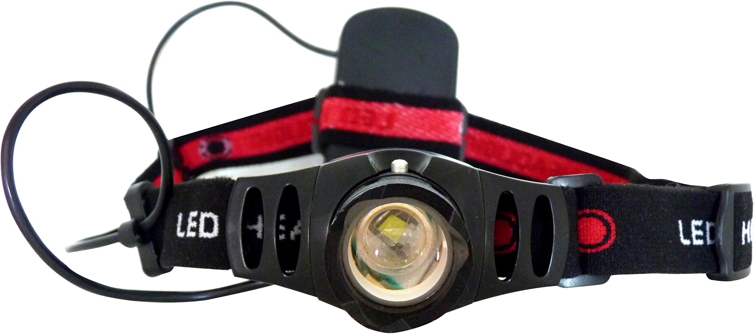 Yezl LED Waterproof Zoom Head Light - Black