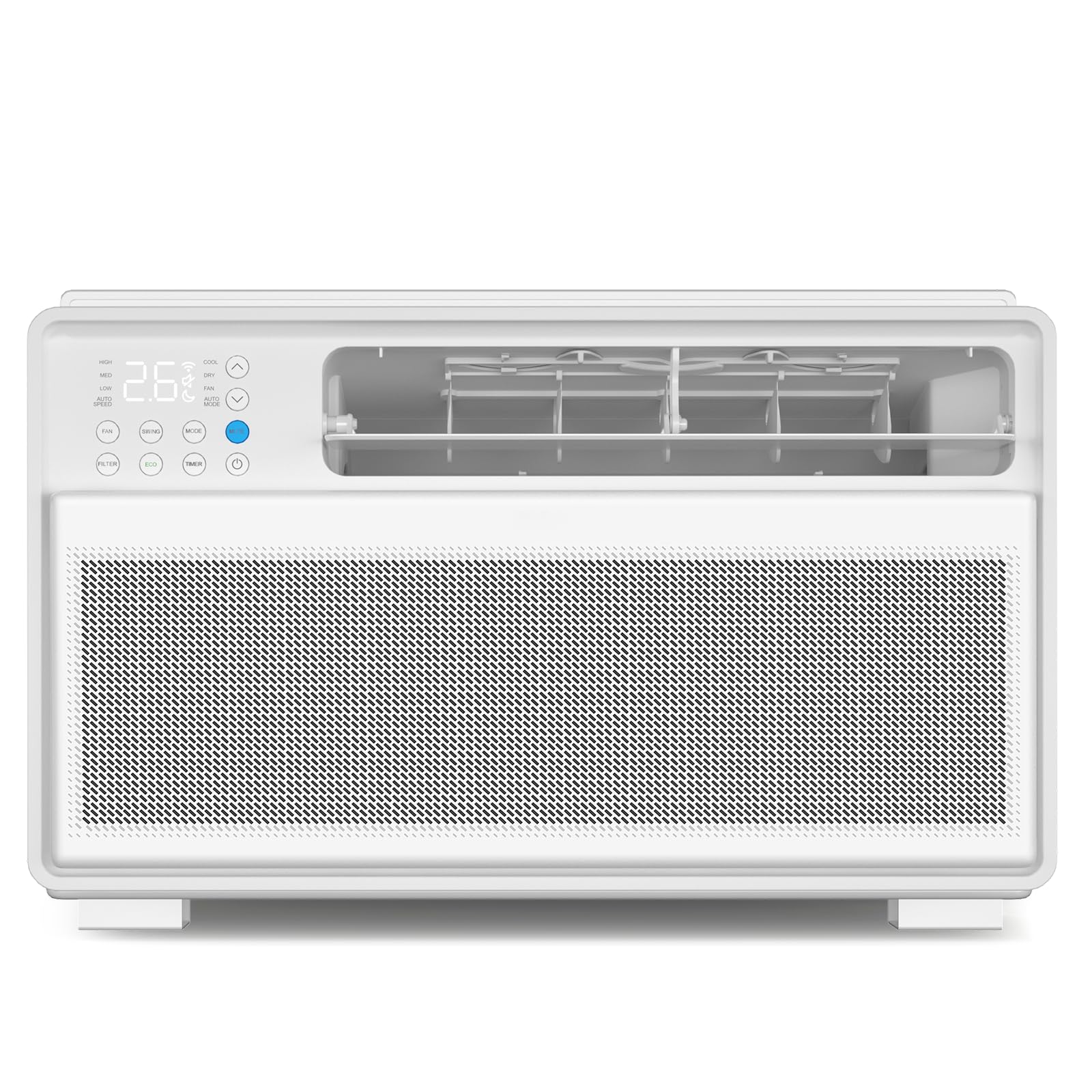 ZAFRO Window Air Conditioners 12000BTU, Cools 350 Sq. Ft,4 Cooling Mode & Fan Speeds,Ultra-Quiet Remote,White