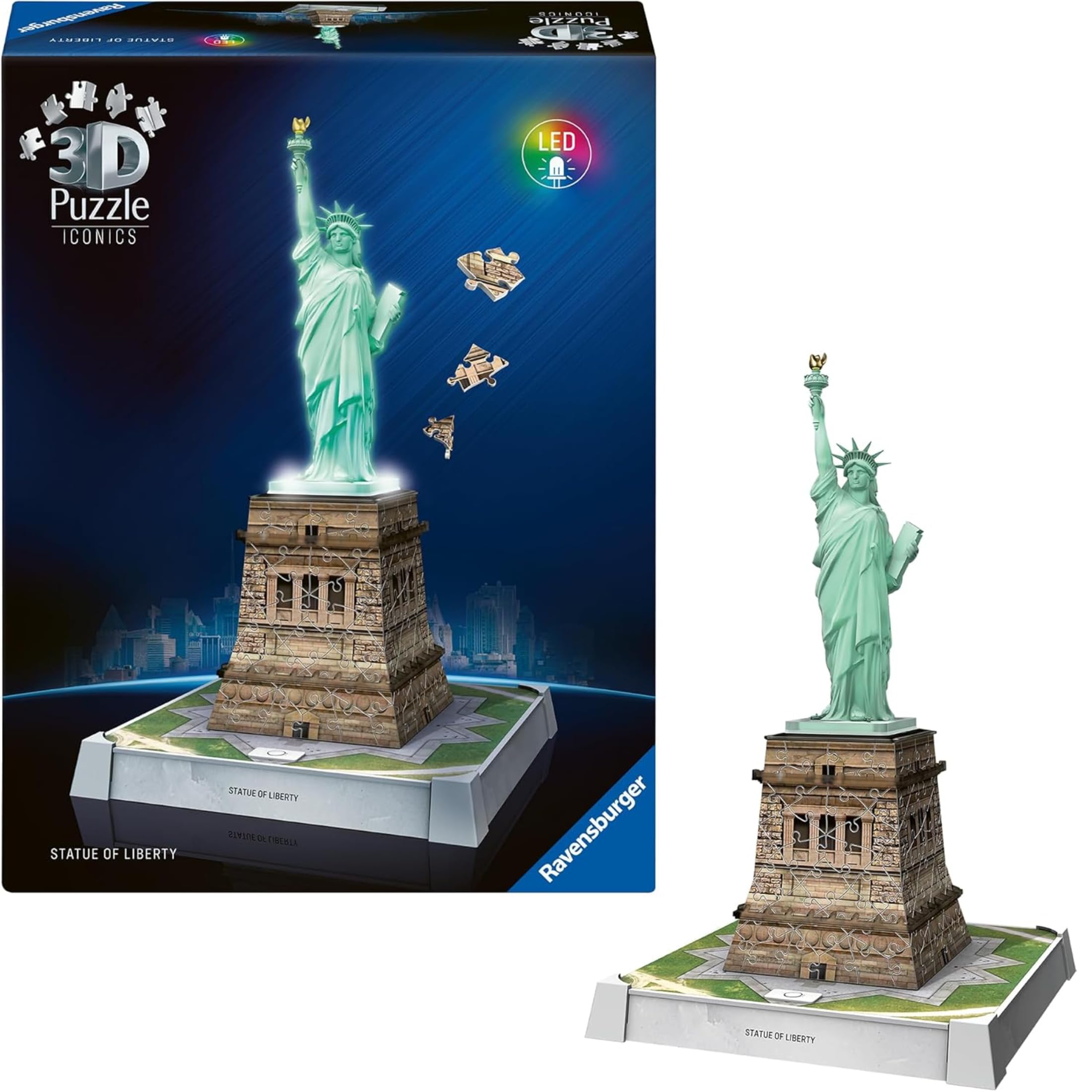 EXPLORA - Loro - Puzzles 3D - 540212-94 Piezas - Animales - Nivel 4 - Sin Pegamento Ni Tijeras - Ave - Construcción - Licencia National Geographic - Juego De Construcción - A Partir De 8 Años