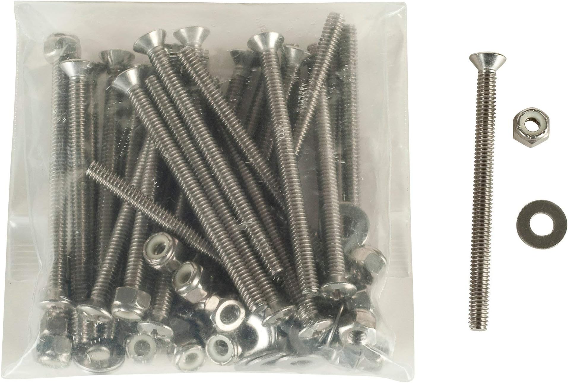 Stainless-Steel Pontoon Fence Bolt Kit, 26-Pack