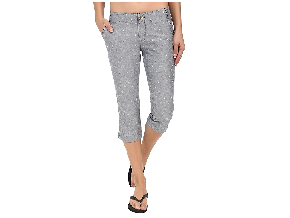 

Columbia Solar Fadetm Capri Pants (Collegiate Navy) Women's Capri