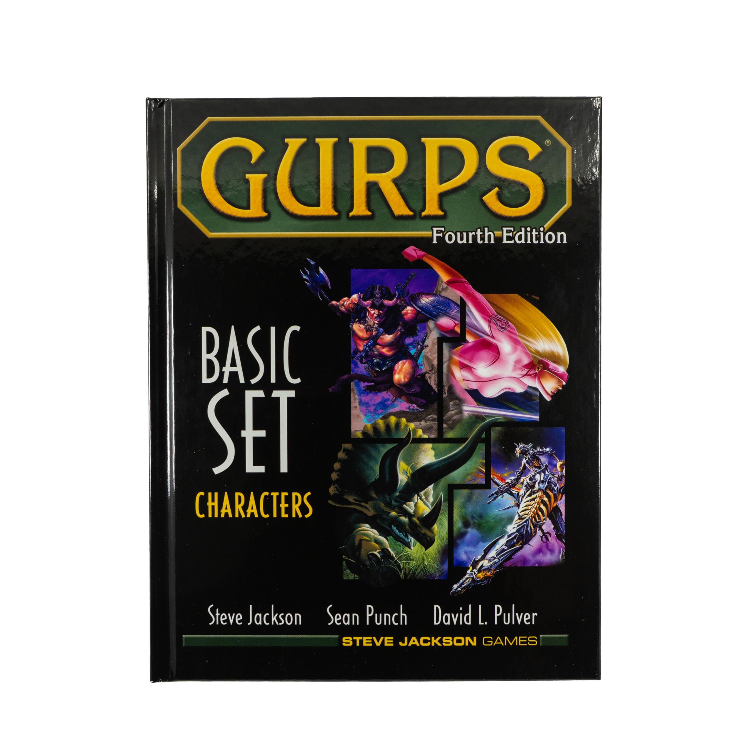 Steve Jackson Games | GURPS Basic Set: Characters, Fourth Edition | Tabletop RPG Core Rulebook | Immersive Role-Playing Game for Ages 14 and Up | English