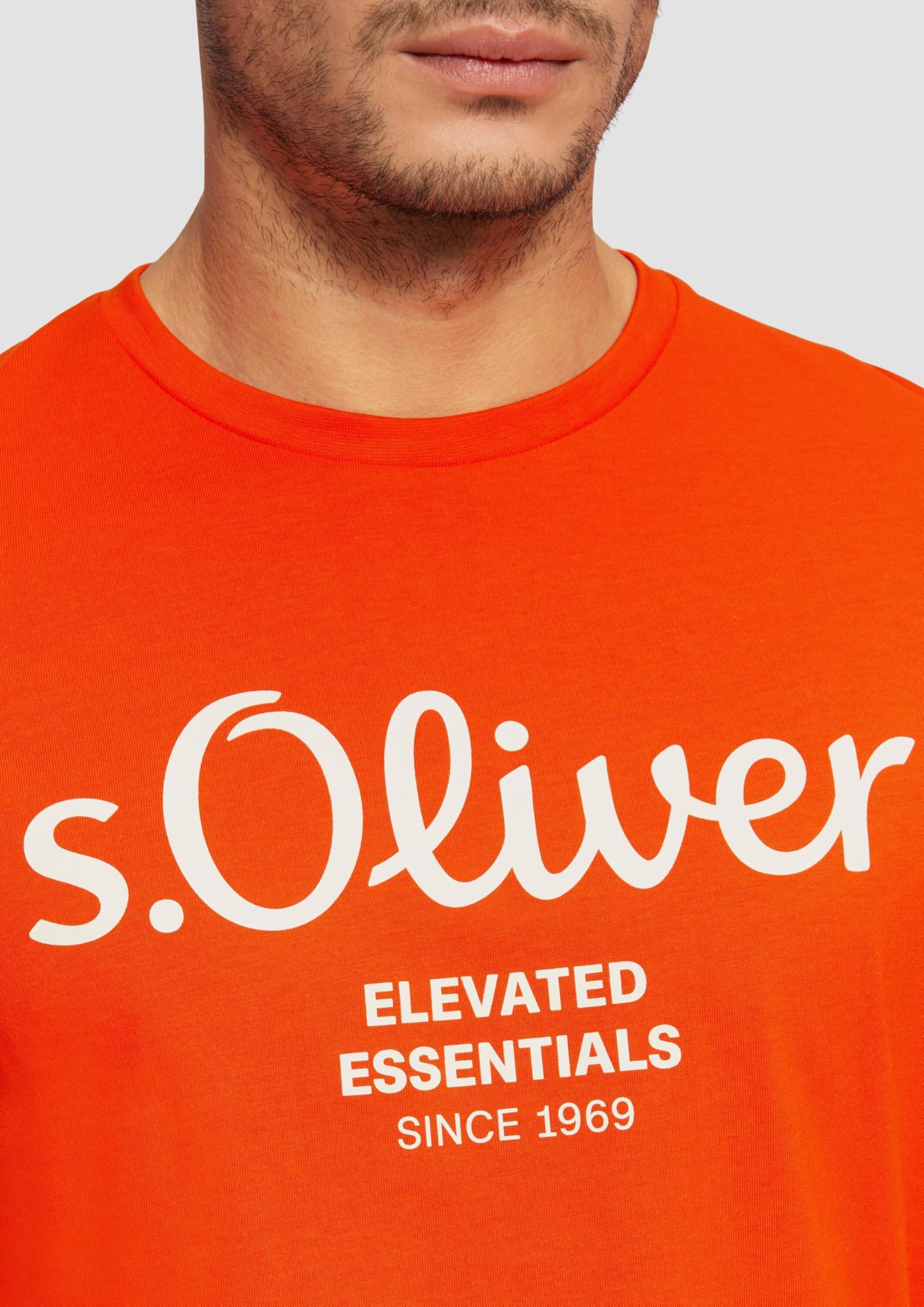 s.Oliver T-Shirt mit Logo-Print – Bild 4