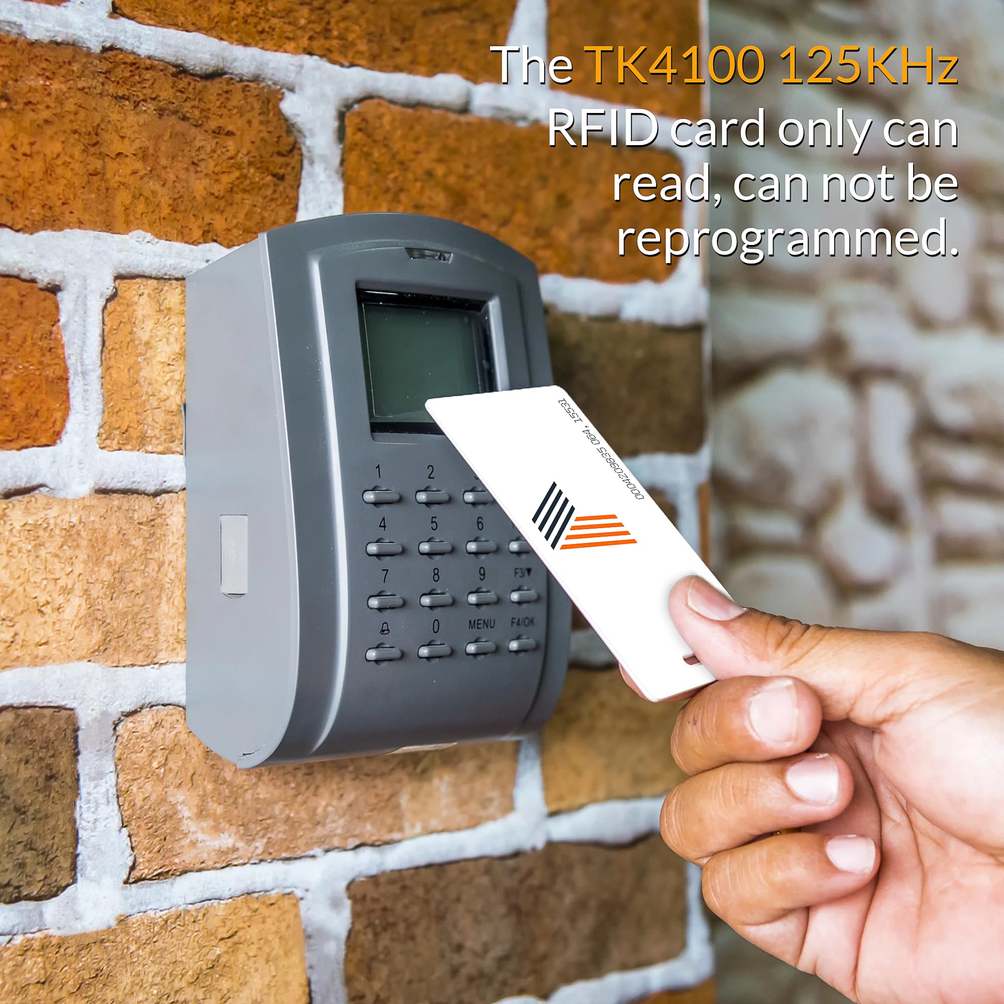 Amazon.com : 100 pack125KHz RFID TK4100 Proximity ID Cards with
