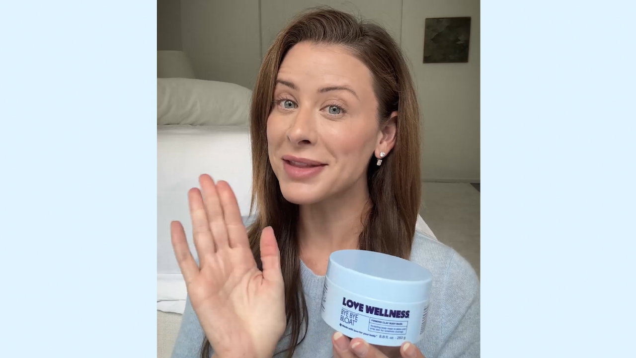 Amazon.com : Love Wellness Bye Bye Bloat Firming Clay Body Mask