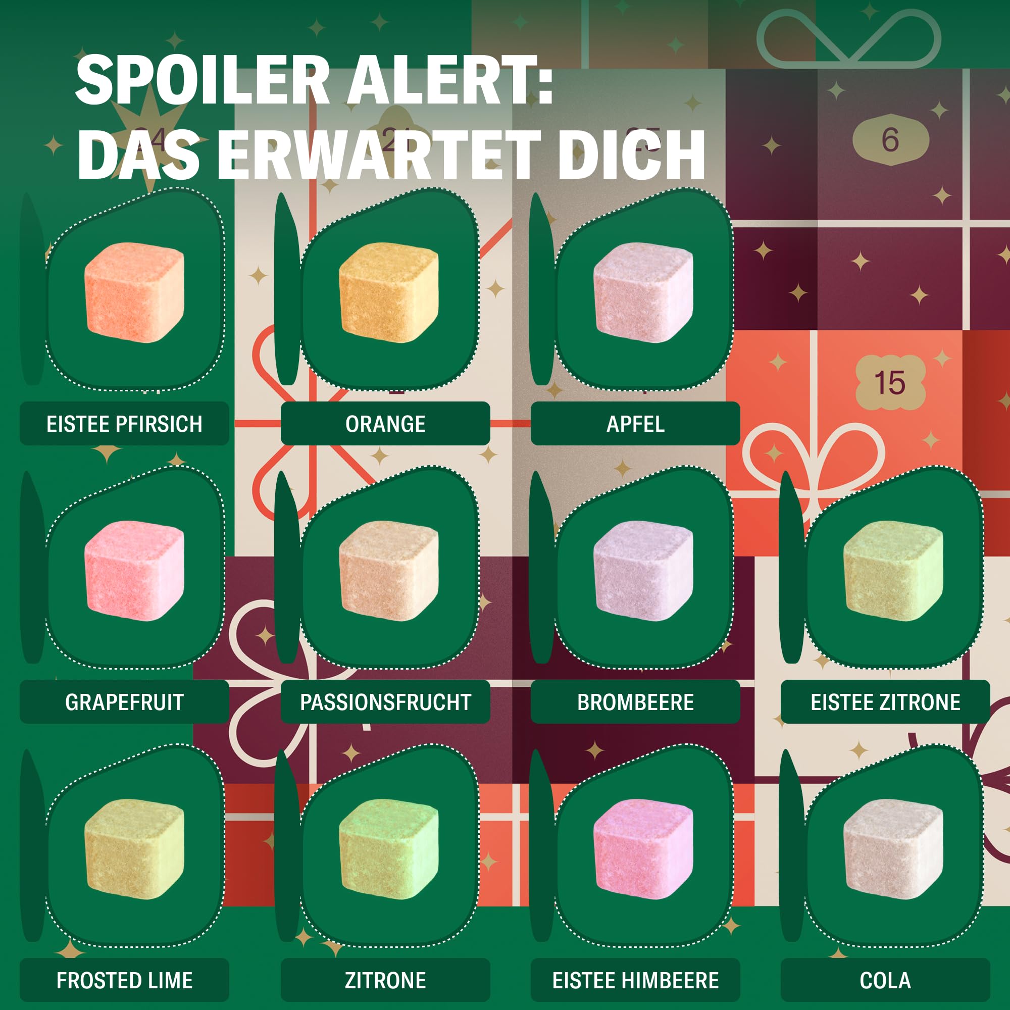waterdrop Adventskalender 2025 Limited Edition 25 exklusive Überraschungen Weihnachtsgeschenkset für Frauen & Männer