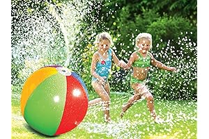 Poolmaster Splash and Spray Beach Ball Sprinkler