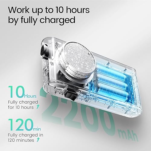 Miniatura 7 de L'UGX Taladro de uñas profesional, máquina de taladro de uñas sin escobillas de 30000 RPM, lima de uñas eléctrica recargable inalámbrica para uñas