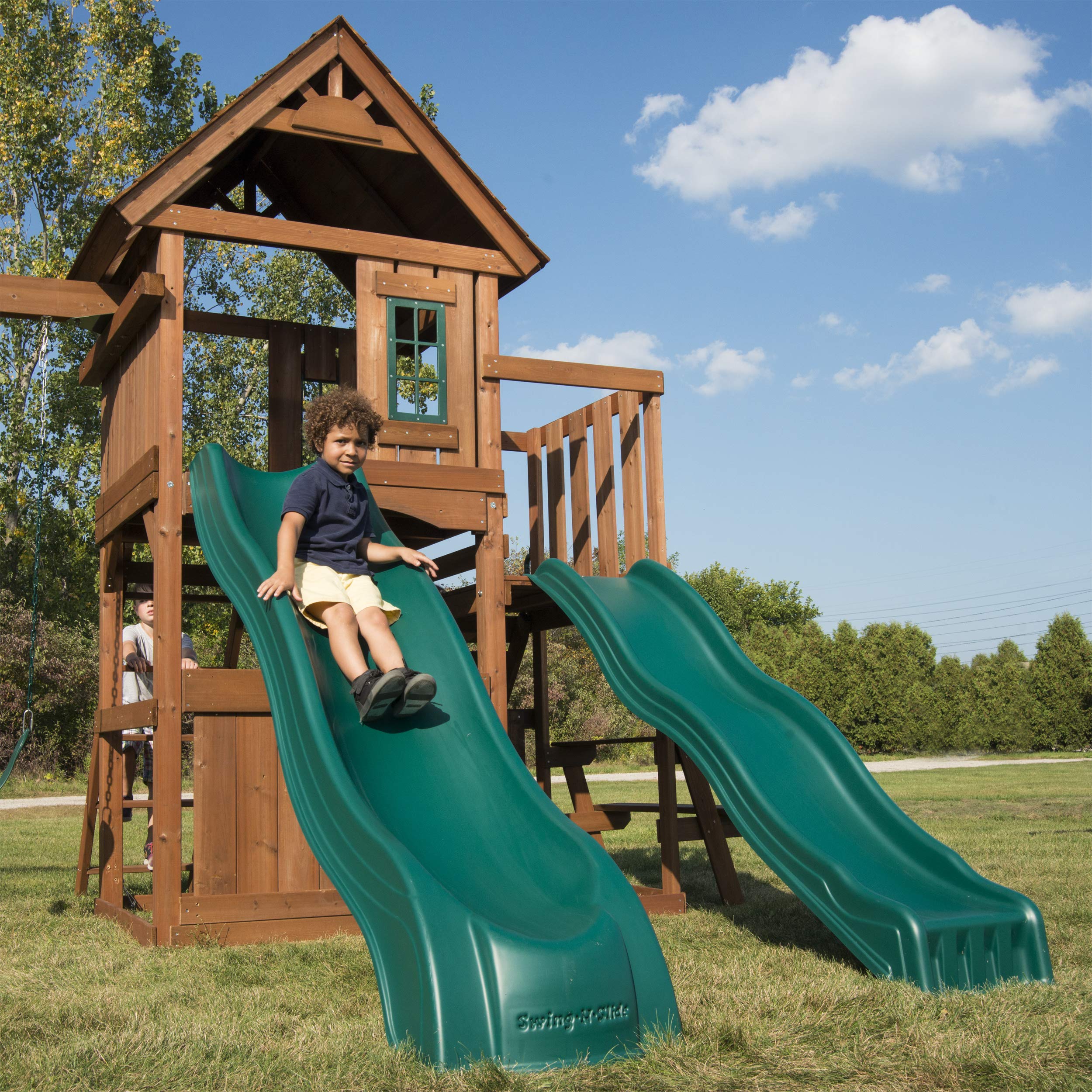 Discovery Atlantis Swing Backyard Discovery Clearance Slide