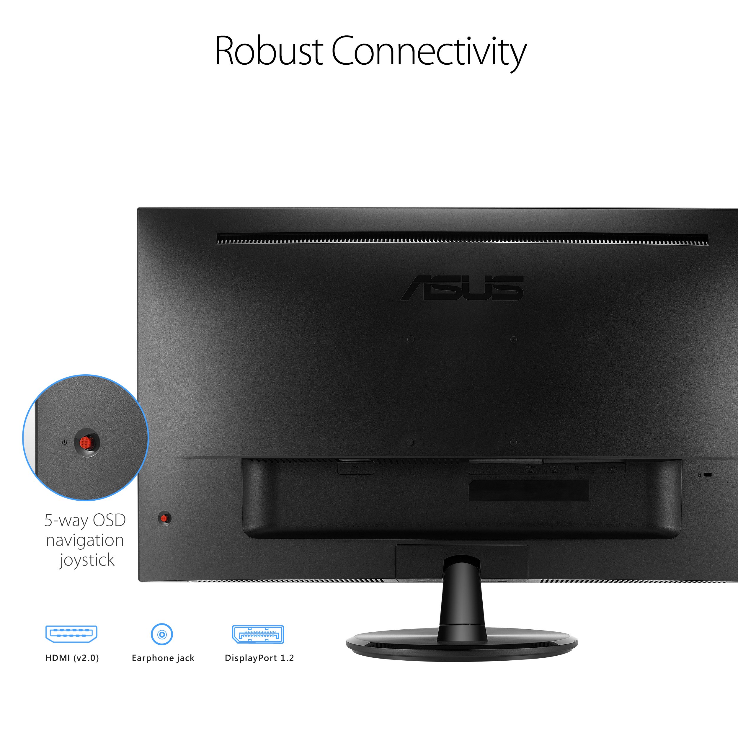 Amazon.com: ASUS VP28UQG 28in 4K/UHD 3840x2160 1ms DP HDMI 