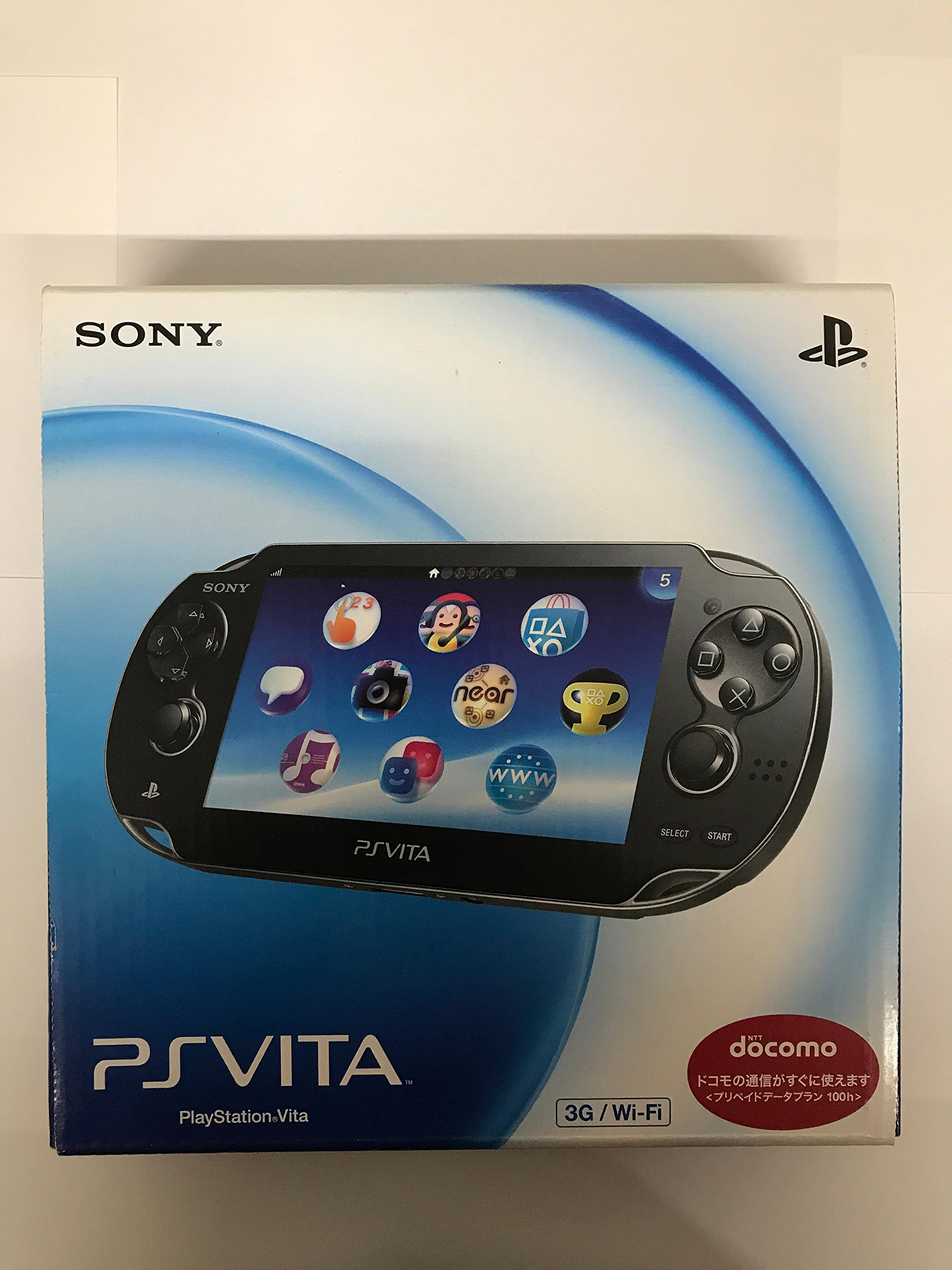 Amazon.com: PlayStation Vita 3G/Wi‐Fi Model Crystal Black [Japan  