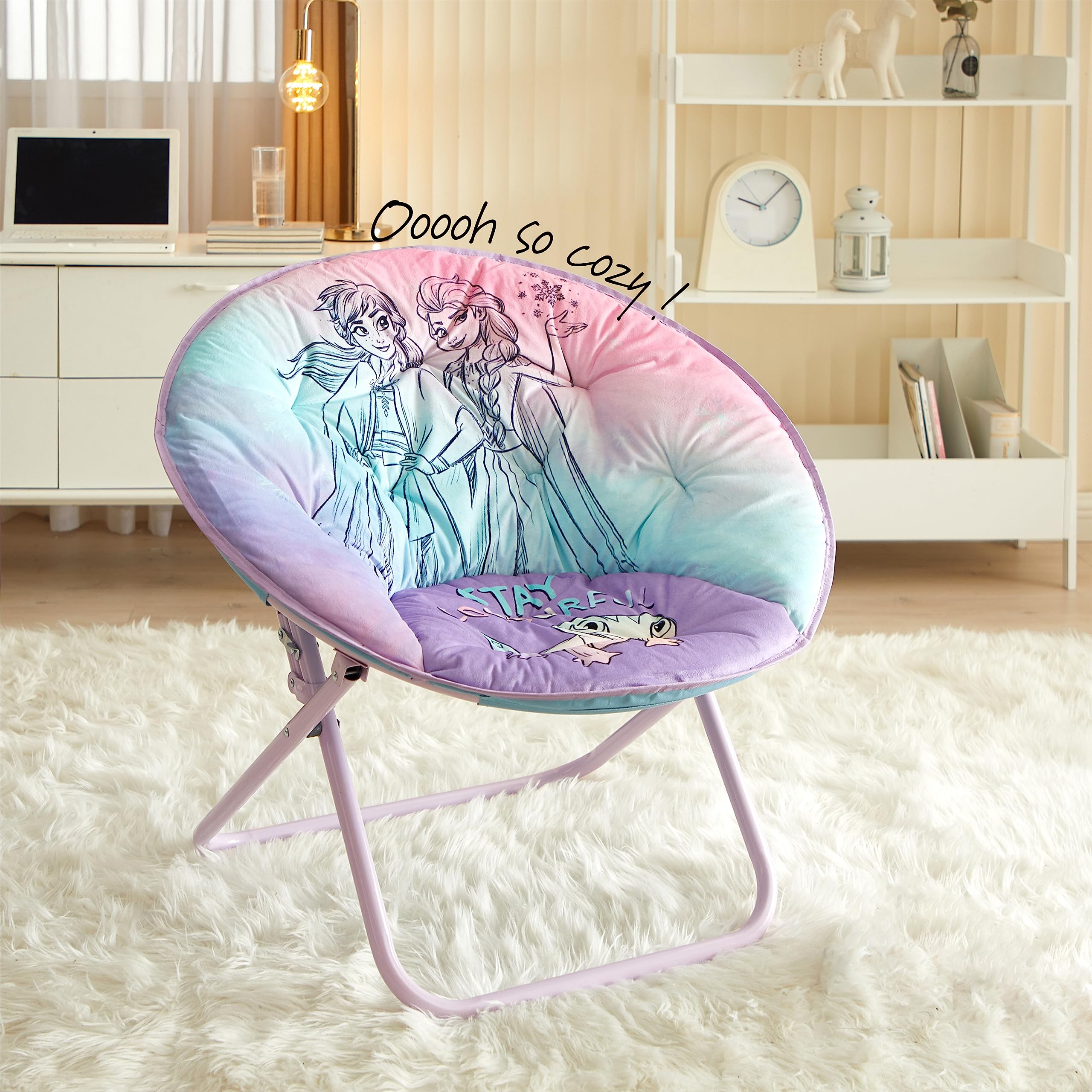 Siwa Unicorn Jojo Bean Bag Chair Character Bean Bag Pouf White