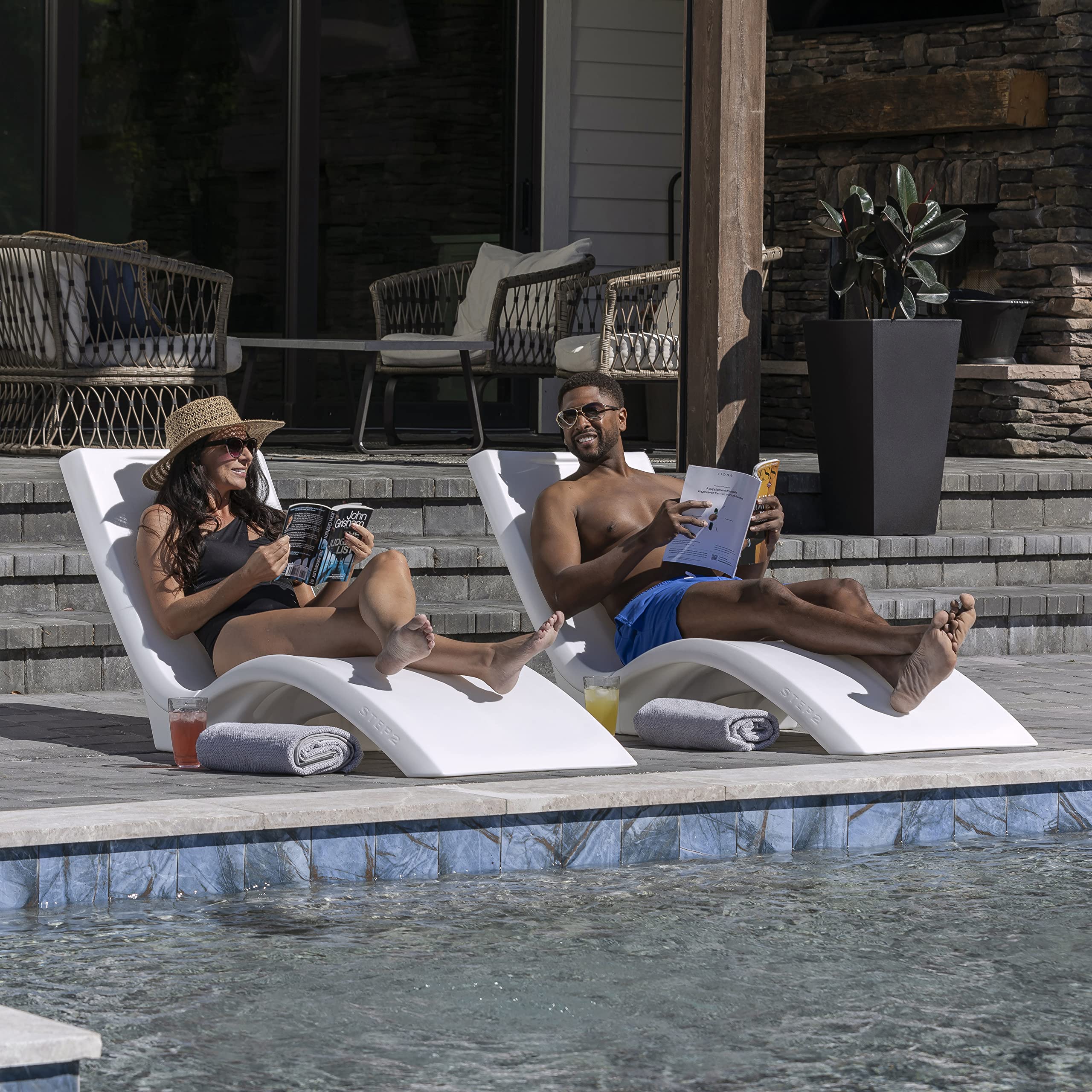 Signature Chaise Tanning Ledge Pool Chairs Pool Chaise Lounge