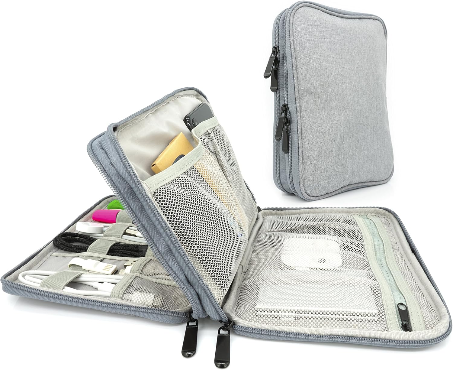 custodia accessori per cavo caricabatterie telefono usb sd card usb