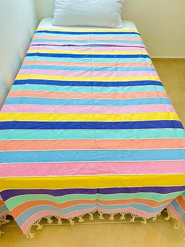 Miniatura 5 de Colcha artesanal MexicanaHandmade Mexican Blanket  100% cotton