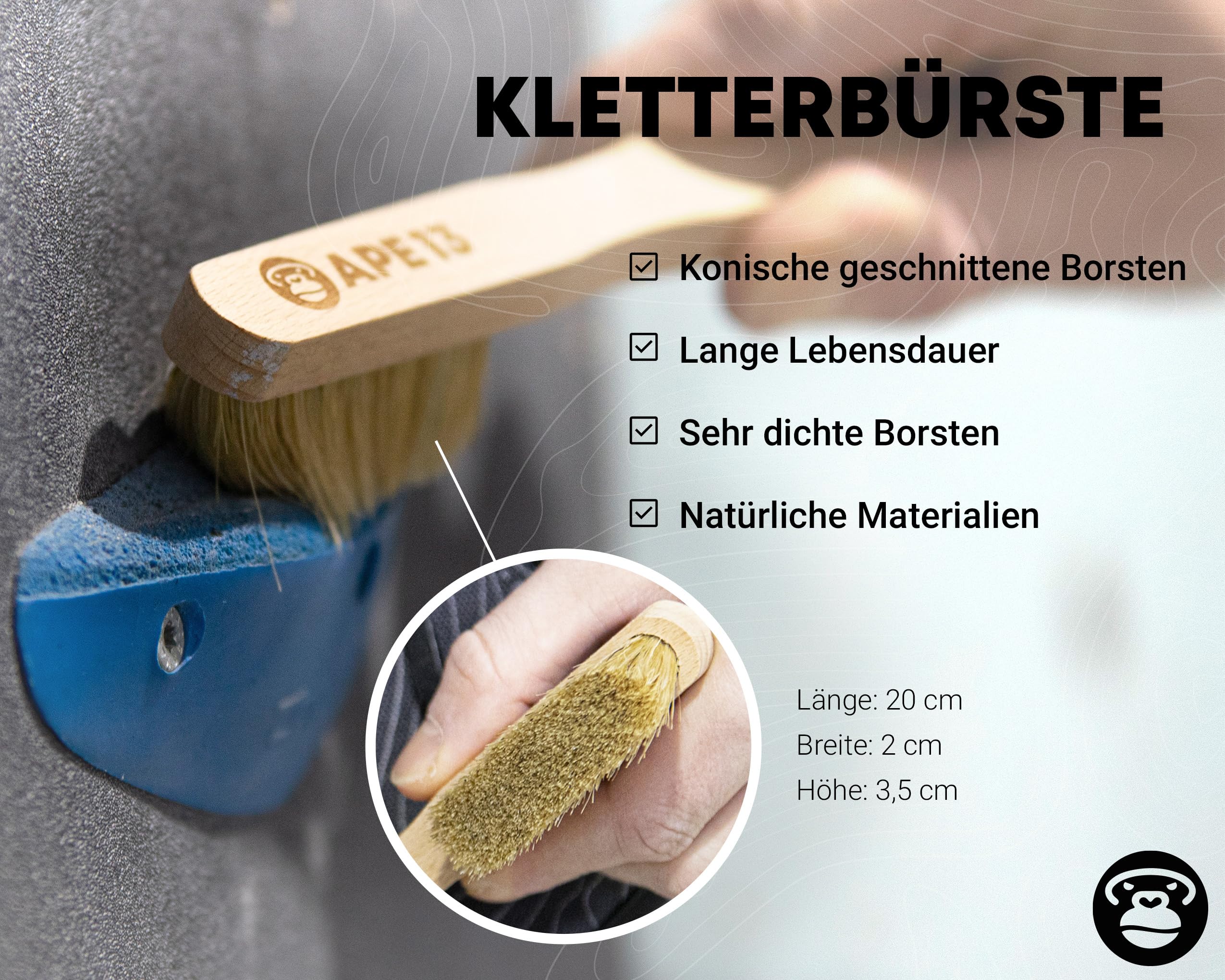 Chalk Bag zum Klettern und Bouldern (als Set & Einzeln) - inkl. Gurtband, Tasche, Halter für Bürste - Boulder Beutel für Magnesium - Kletter Chalkbag groß für Kalk/Kreide/Magnesia