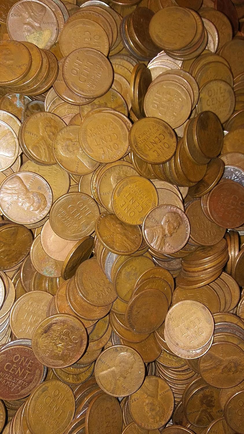 1 Pound Bag of Lincoln Wheat Pennies 19091958 Unsearched Grab Bag at Amazon's Collectible