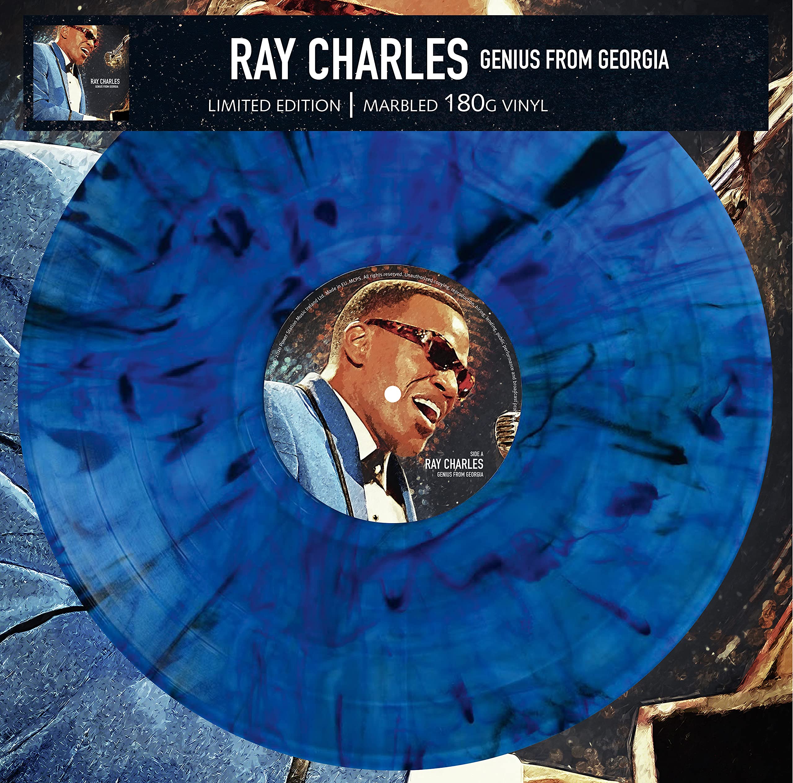 Ray Charles - Genius From Georgia - Limitiert 180gr. marbled