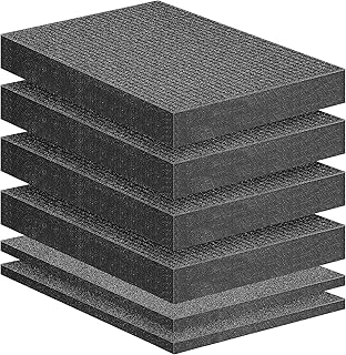 DECOHS 6 Pcs Pick Apart Foam Insert- 2 Sizes Pick and Pluck Foam- Pluck