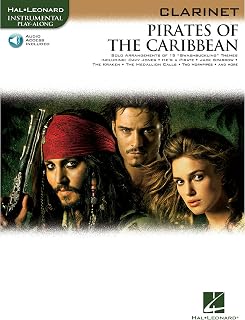 Pirates Of The Caribbean For Clarinet Instrumental Play- Along Bk/Audio Online (Hal Leonard Instrumental Play-Along)