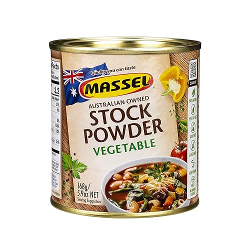 Miniatura 10 de Massel Caldo de caldo en polvo, sin MSG, sin gluten, sabor Chciken, 5.93 oz, paquete de 1 caldo de sopa enlatado