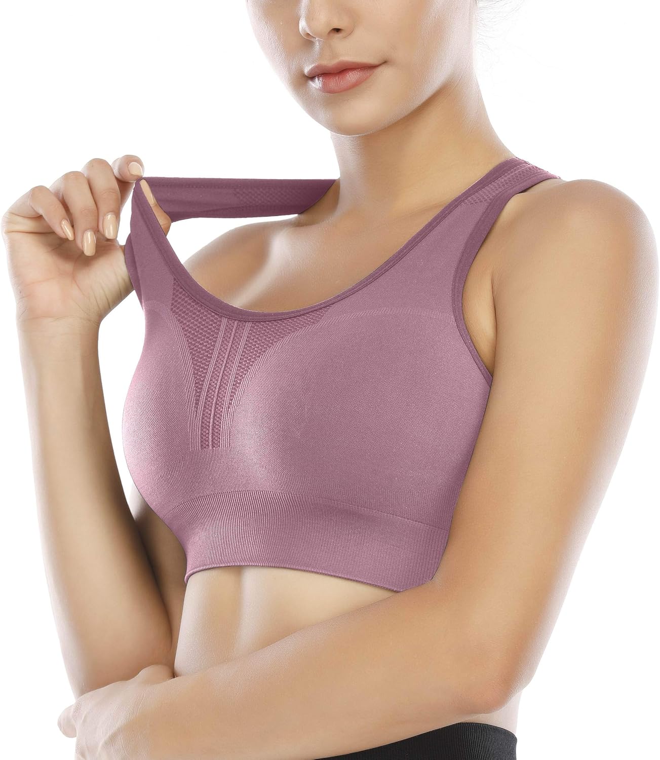 Heathyoga High Impact Sports Bras for Women Padded Sports Bras for Women Workout Bras for Women Racerback Bras Yoga Bras at  Women’s Clothing store