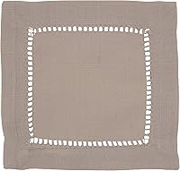 Vista 97 de SARO LIFESTYLE Mantel con borde cosido con dobladillo, negro, 72"x72