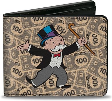 Buckle-Down Monopoly Bifold Wallet