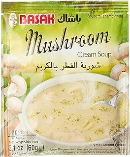 Basak Halal Mushroom Cream Soup Mix, 60g