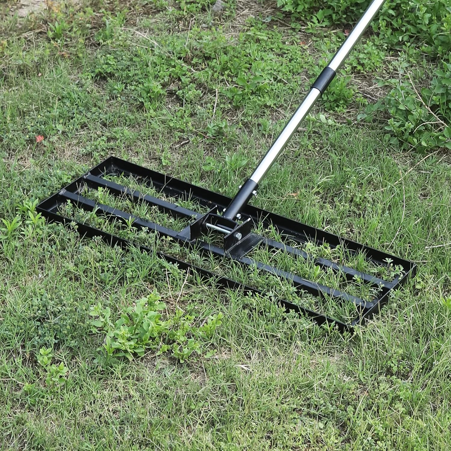 Amazon.com : Carbon Steel Lawn Leveling Rake Size 30”x10”,Lawn Leveler ...