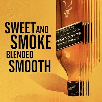 Johnnie Walker Black Label | 40% vol | 70cl | Blended Scotch Whisky | Crafted Using Whiskies Aged a Minimum of 12 Years | Neat or in Mixed Drinks | Ideal for Gifting