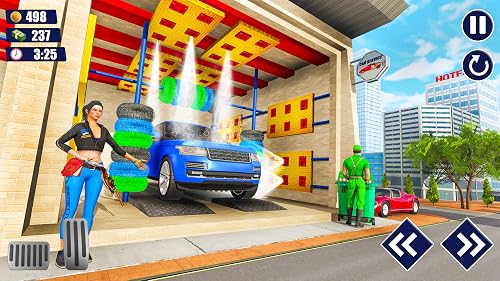 Car Mechanic Car Cleaner Service Station Games – vue 2