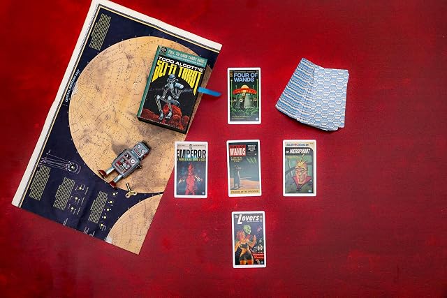 Foto 4 de 8 de The Unemployed Philosophers Guild Tarot de ciencia ficción de Todd Alcott