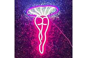 The Red Light District - Lady Mushroom Neon Light LED Neon Sign