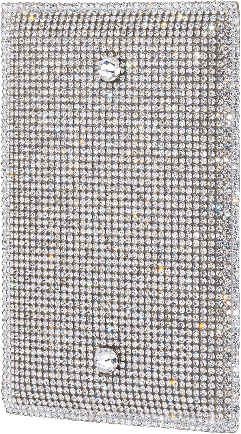 Bling Rhinestone Wall Plate Cover (Single Blank)