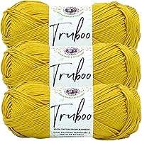 Vista 71 de (1 Madeja) Lion Brand Yarn Truboo Yarn, Aguamarina