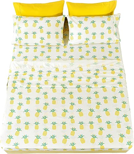 Miniatura 2 de American Home Collection Juego de sábanas de microfibra ultrasuave, doble cepillado, resistente a las arrugas y a las manchas, bolsillo profundo de