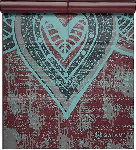 Gaiam Yoga Mat - Folding Travel Fitness & Exercise Mat - Foldable Yoga Mat for All Types of Yoga, Pilates & Floor Workouts (68"L x 24"W x 2mm Thick)
