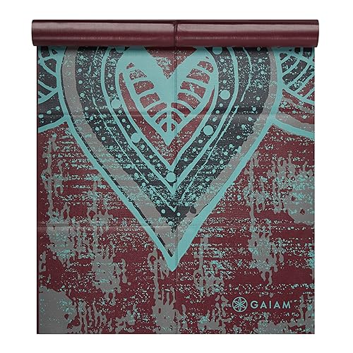 Gaiam Yoga Mat - Folding Travel Fitness & Exercise Mat