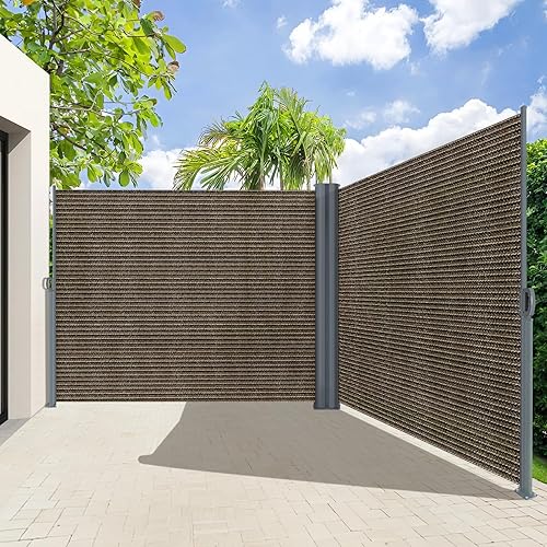 KANAGAWA 71'' x 236'' Retractable Side Awning - Folding Patio