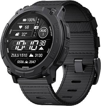 Rugged Nylon for Garmin Instinct 2X/3 50mm Watch Band, Comfortable All Day