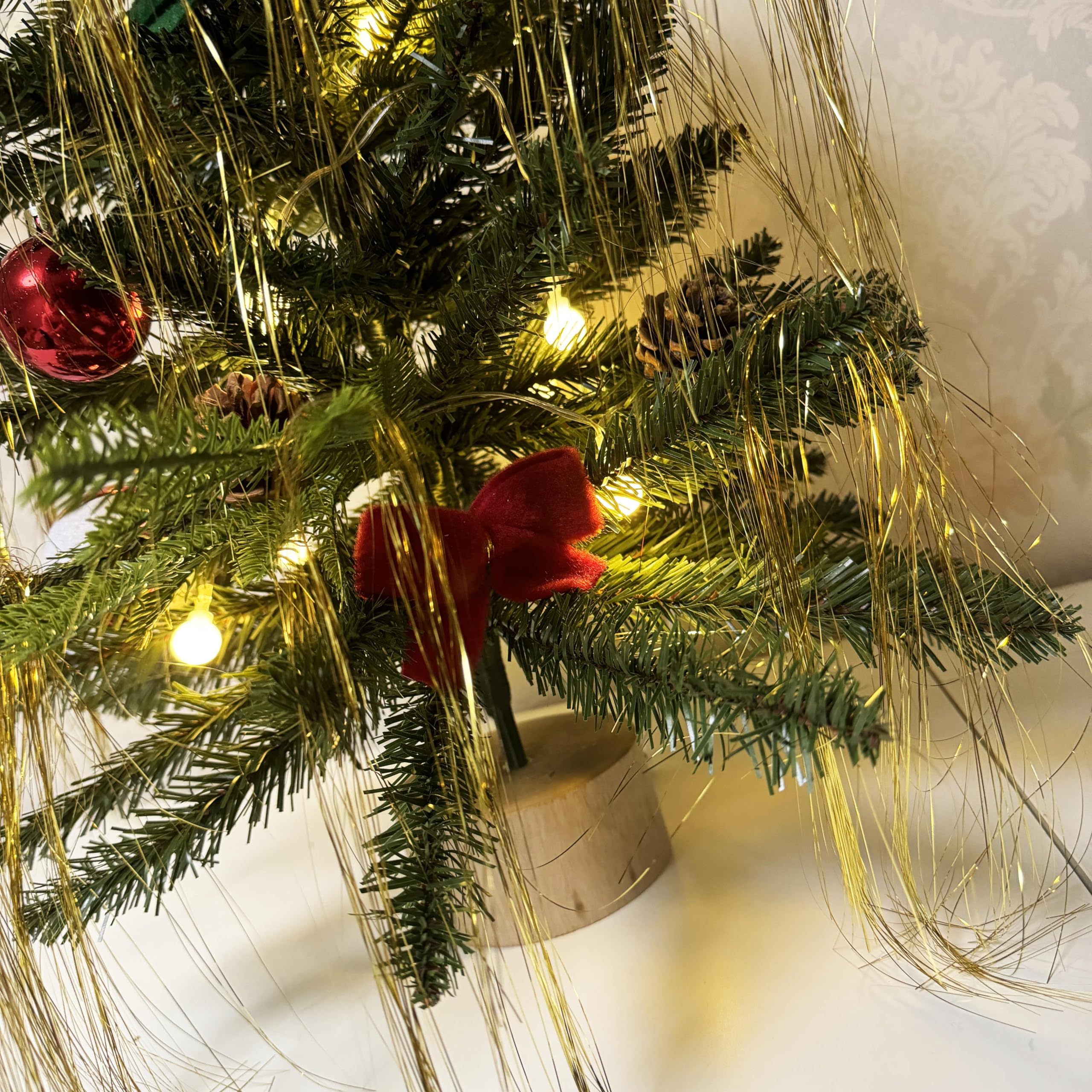 Timgle 20000 Hebras De Oropel De Carámbano Para árbol De Navidad, Flecos De  Papel De Aluminio, Guirnalda De Carámbanos Brillantes Para Decoración De  Fiesta De árbol De Navidad, Suministros De, image size:2560x2560