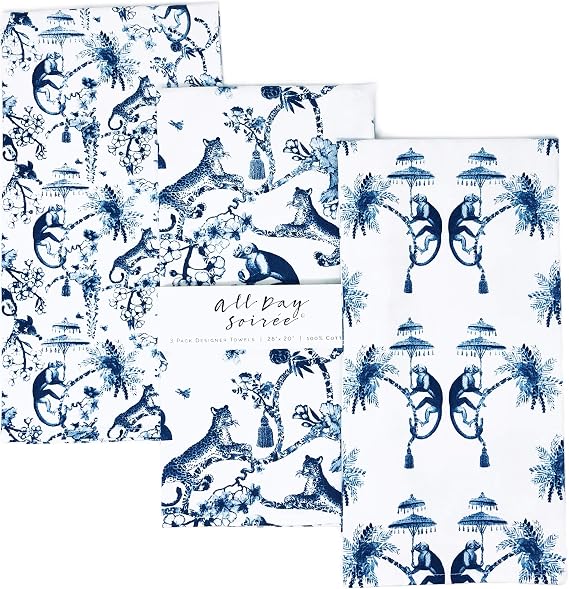 All Day Soiree Kitchen Tea Towels - Thumbnail 4