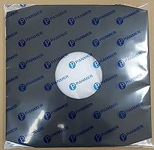 12" Black Polylined Record Inner Sleeves x 20