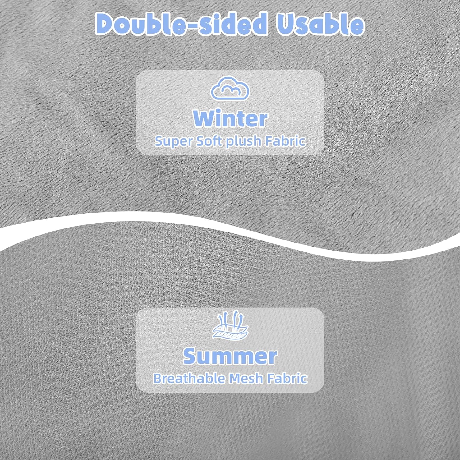 Infant Car Seat Insert, Baby Car Seat Strap Covers,Car Seat Head Support for Baby Girls Boys, 2 in 1 Breathable Air Mesh Car Seat Insert for Newborns, Double-Sided Reversible, for Infants Aged 0-12